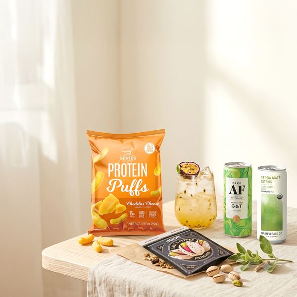 Guilt-free snacking &
adaptogen drinks